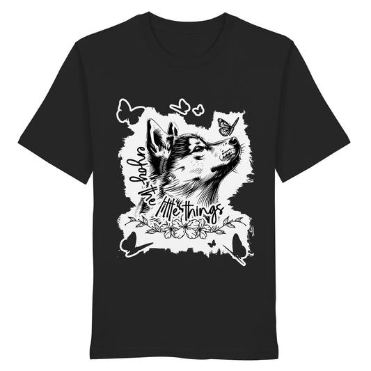 Shiba Inu - enjoy the little things - Organic Shirt