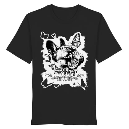 Französische Bulldogge - enjoy the little things - Organic Shirt
