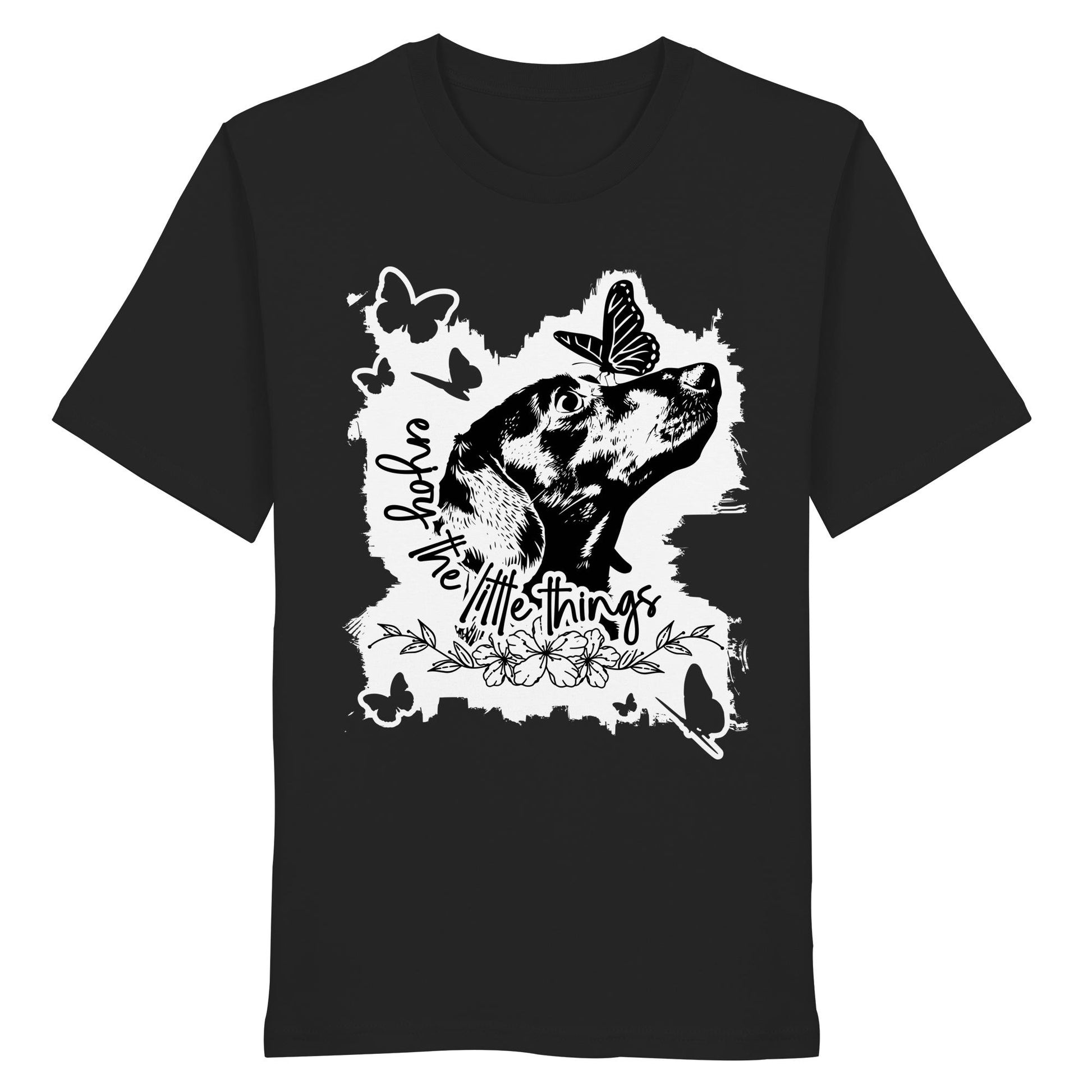 Dackel (Kurzhaar) - enjoy the little things - Organic Shirt