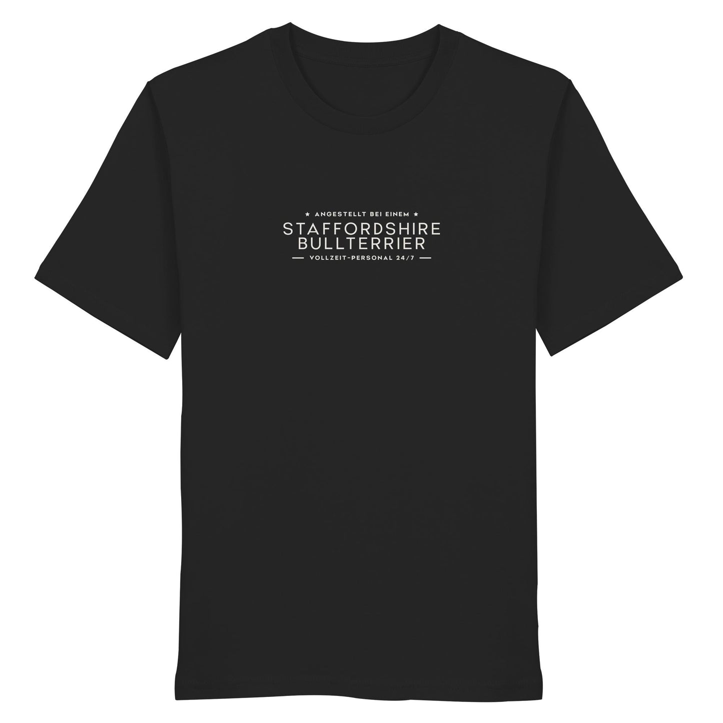 Vollzeit-Personal - Staffordshire Bullterrier - Organic Shirt