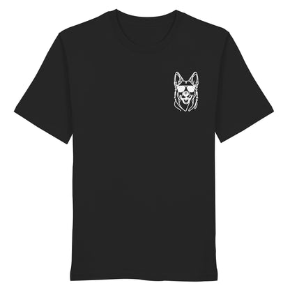 Line Art - Cooler Holländischer Schäferhund - Organic Shirt