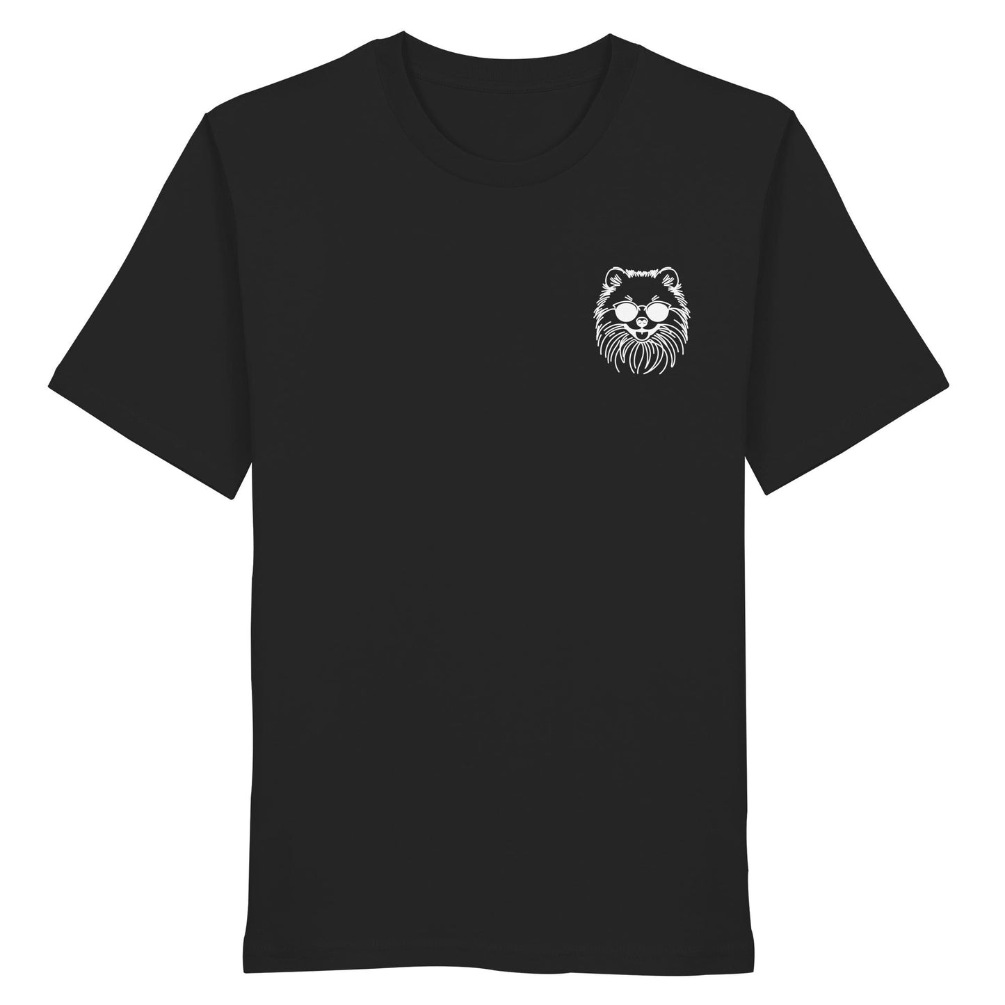 Line Art - Cooler Pomeranian - Organic Shirt