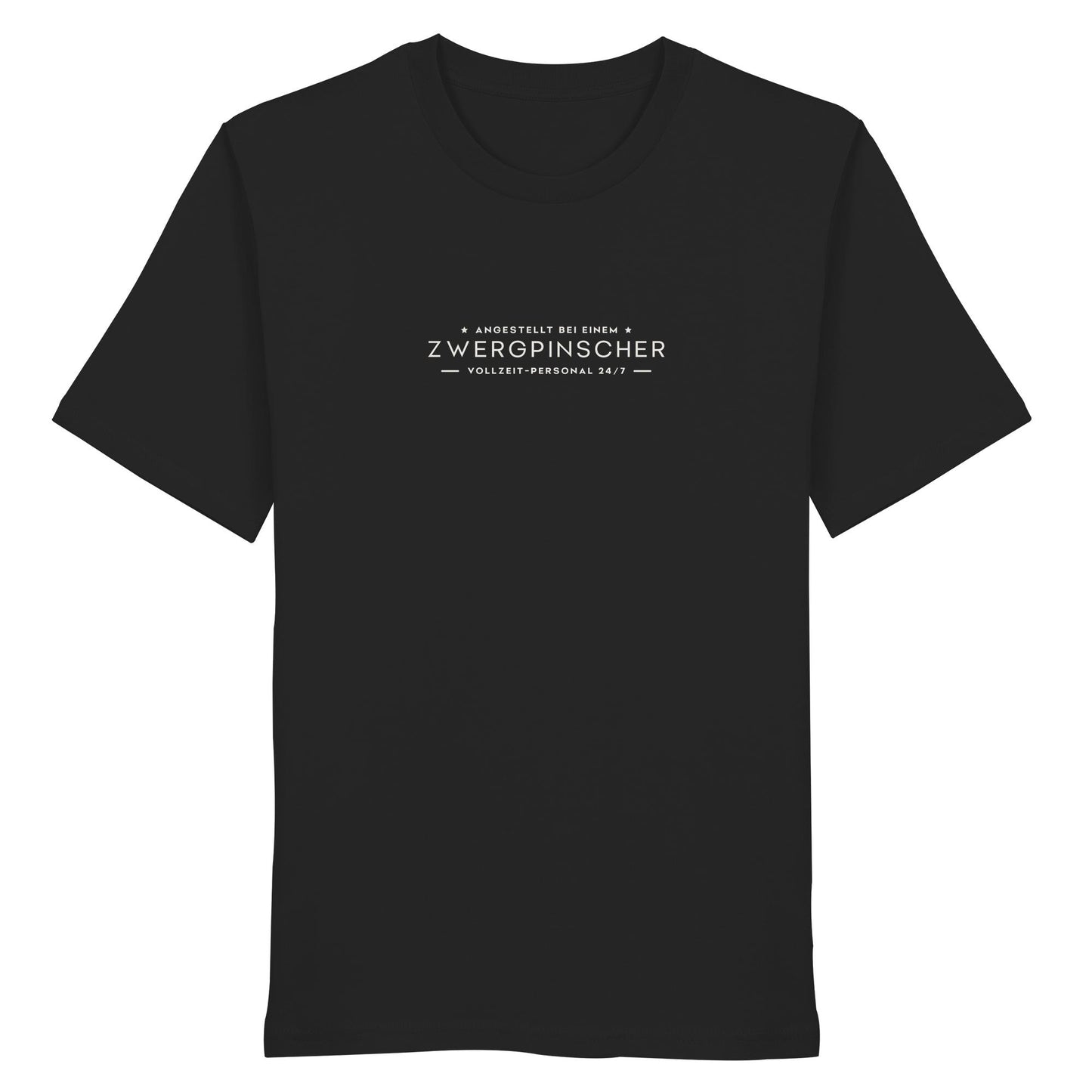 Vollzeit-Personal - Zwergpinscher - Organic Shirt
