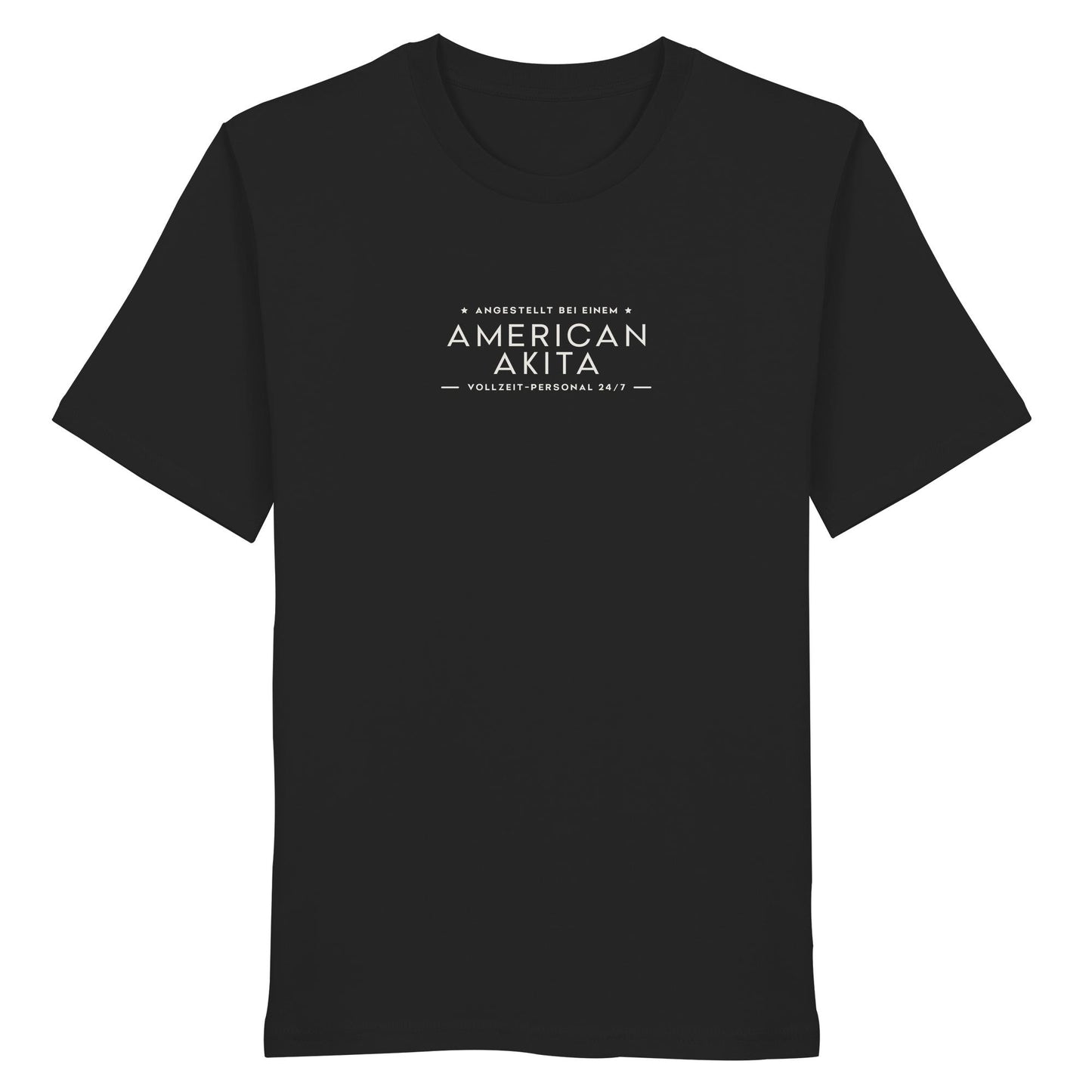 Vollzeit-Personal - American Akita - Organic Shirt