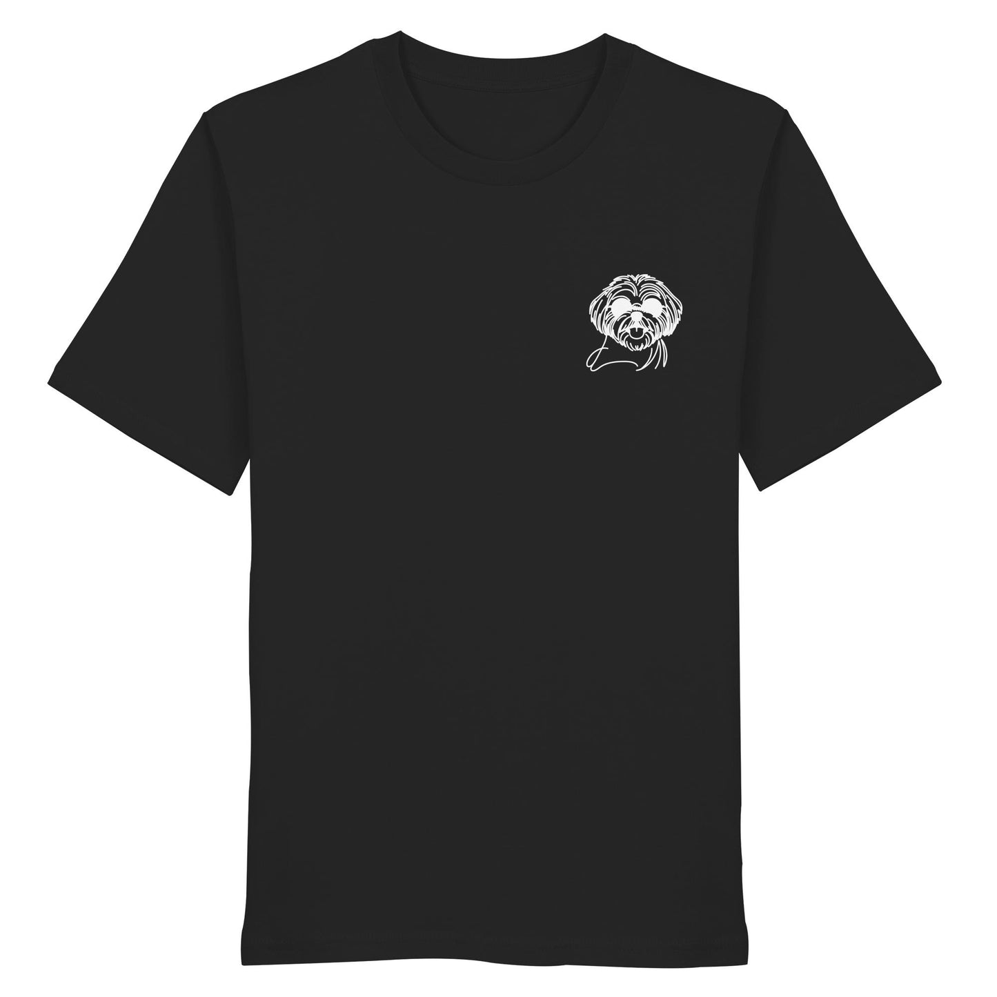 Line Art - Cooler Shih Tzu - Organic Shirt