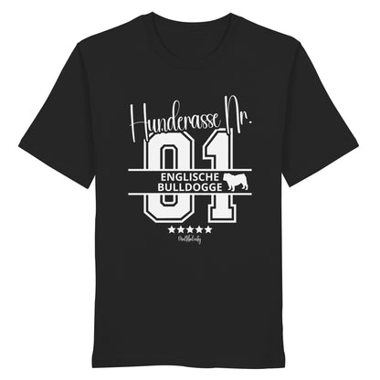 Nr. 01 Englische Bulldogge - Organic Shirt