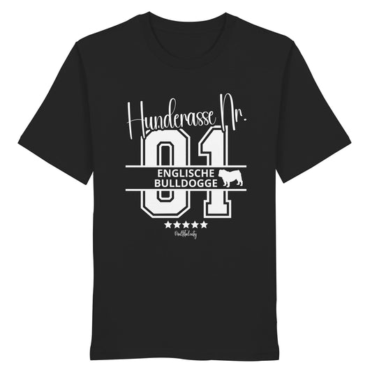 Nr. 01 Englische Bulldogge - Organic Shirt