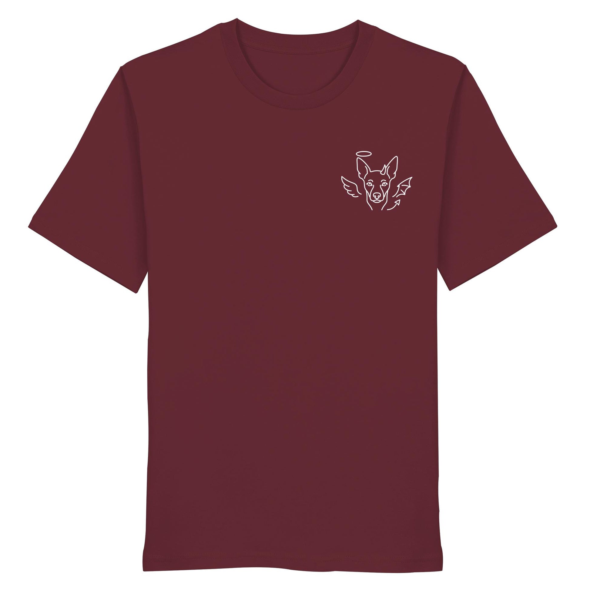Halo & Horns - Zwergpinscher - Organic Shirt