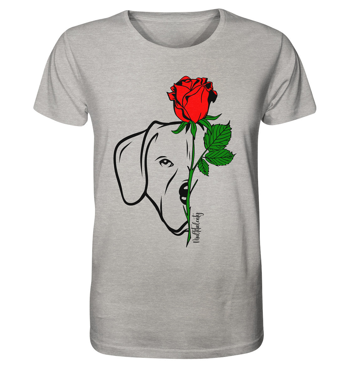 Tattoo Rose - Rhodesian Ridgeback - Organic Shirt