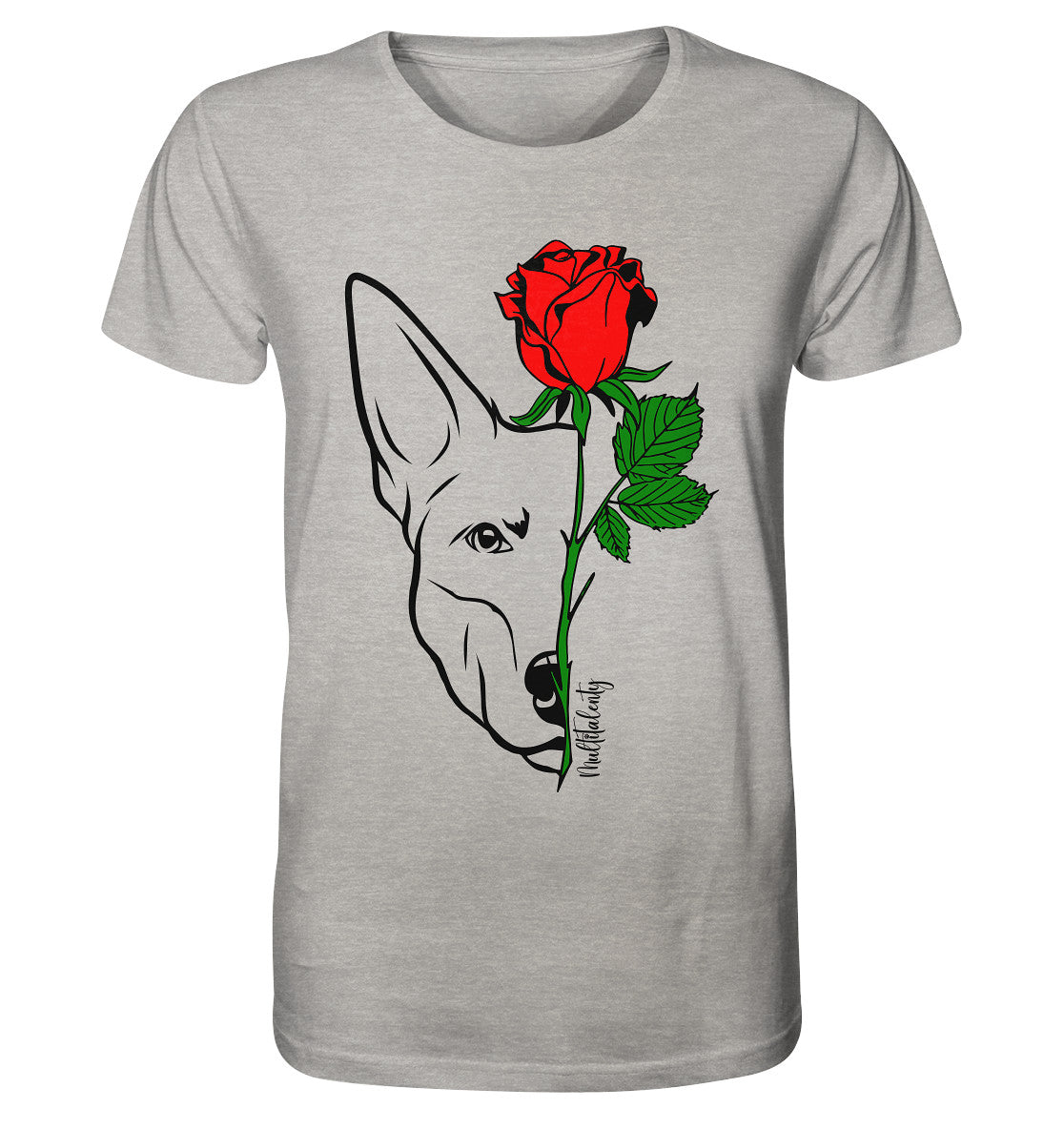 Tattoo Rose - Australian Kelpie - Organic Shirt