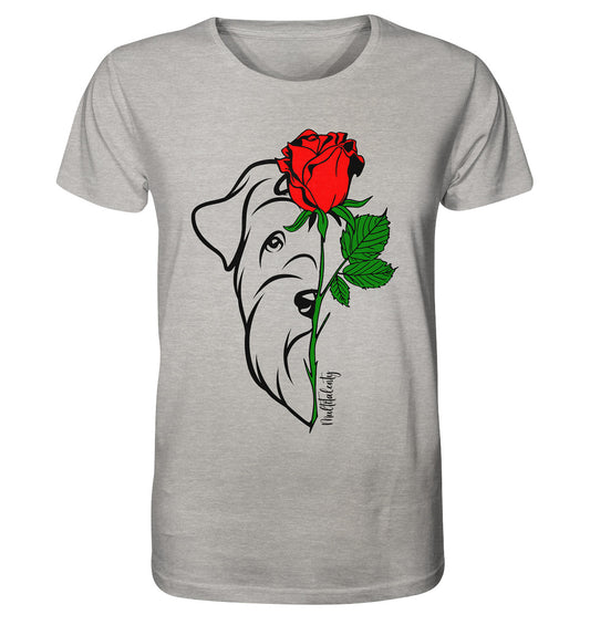Tattoo Rose - Schnauzer - Organic Shirt