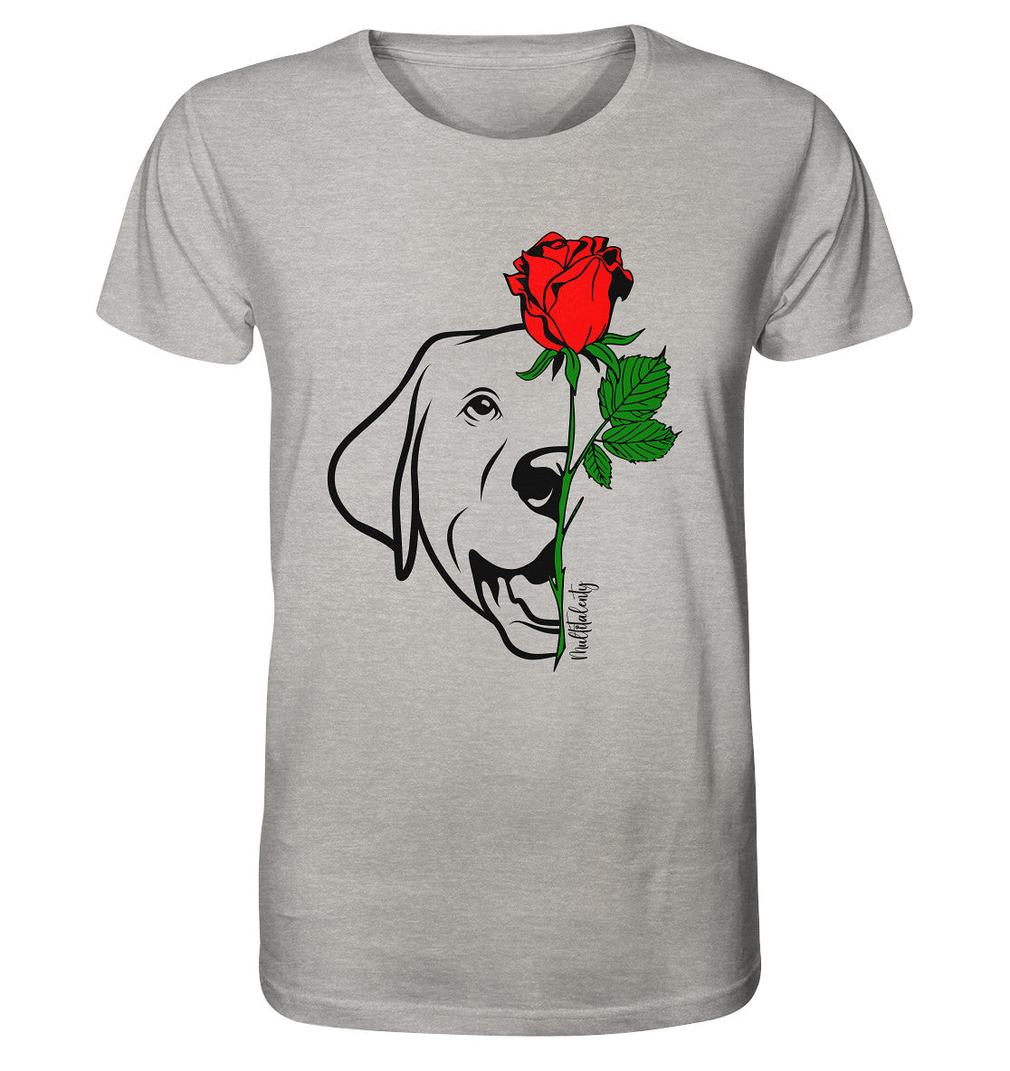 Tattoo Rose - Labrador - Organic Shirt