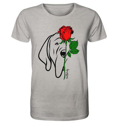 Tattoo Rose - Deutsche Dogge - Organic Shirt