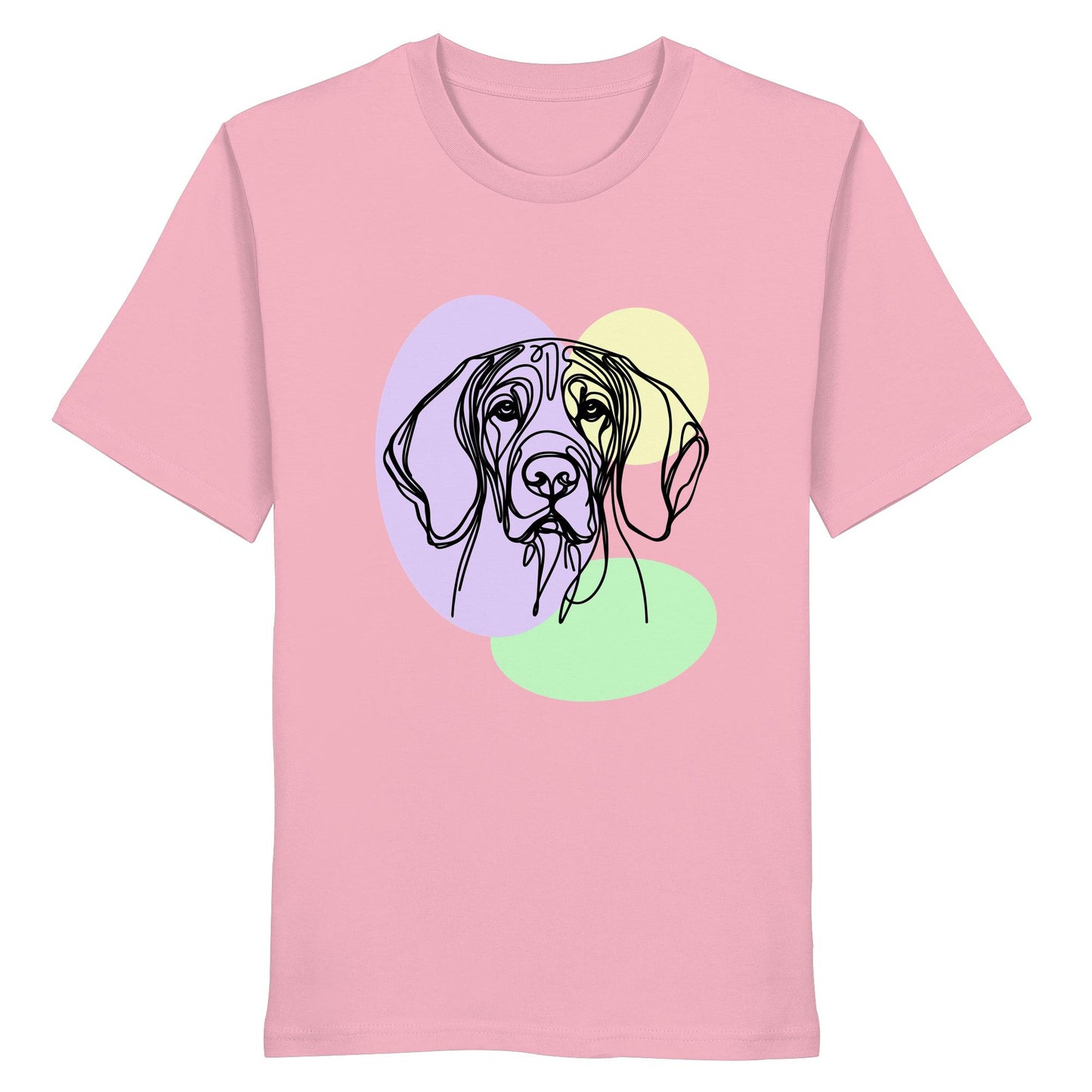 Line Art - Süßer Bayerischer Gebirgsschweißhund - Organic Shirt