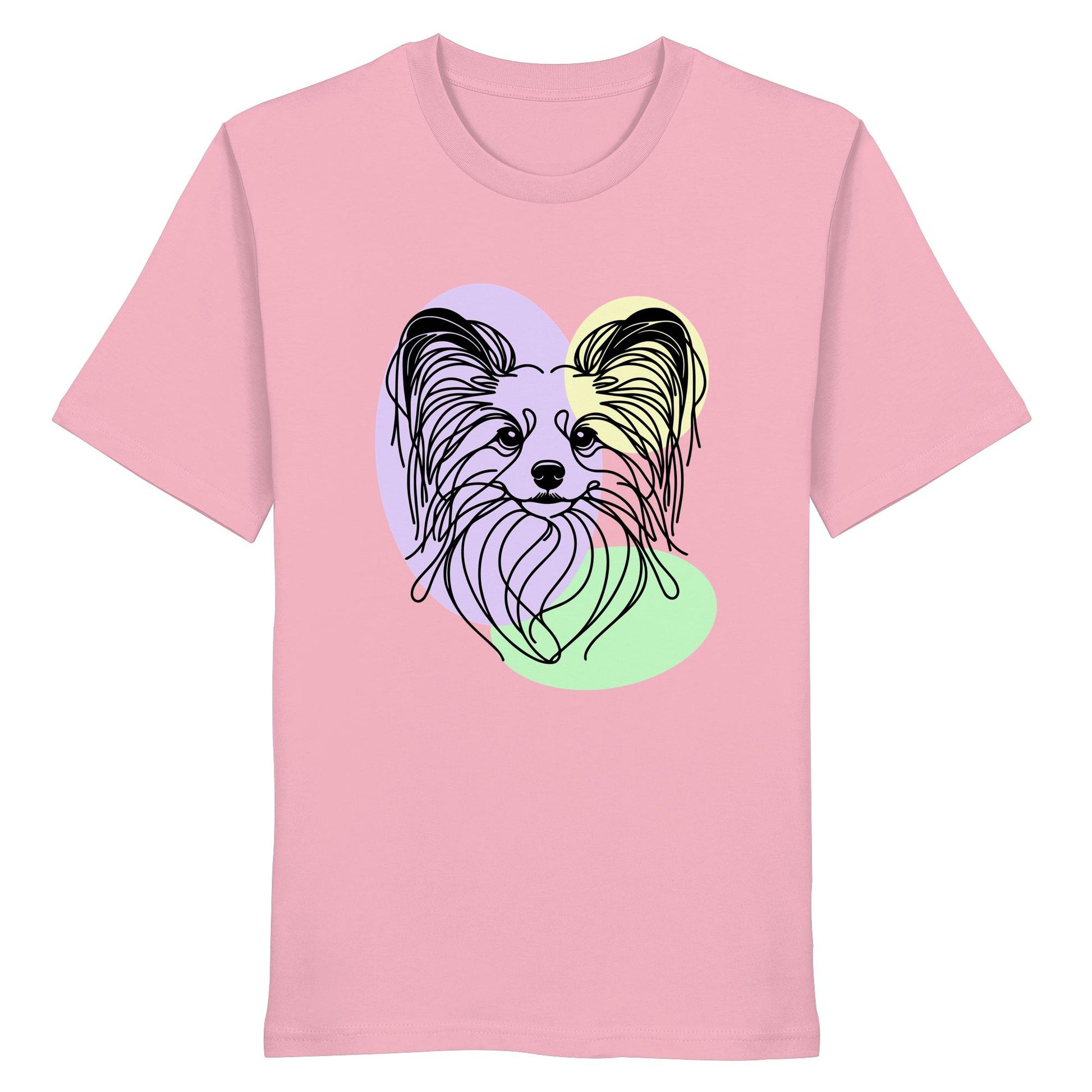 Line Art - Süßer Papillon - Organic Shirt