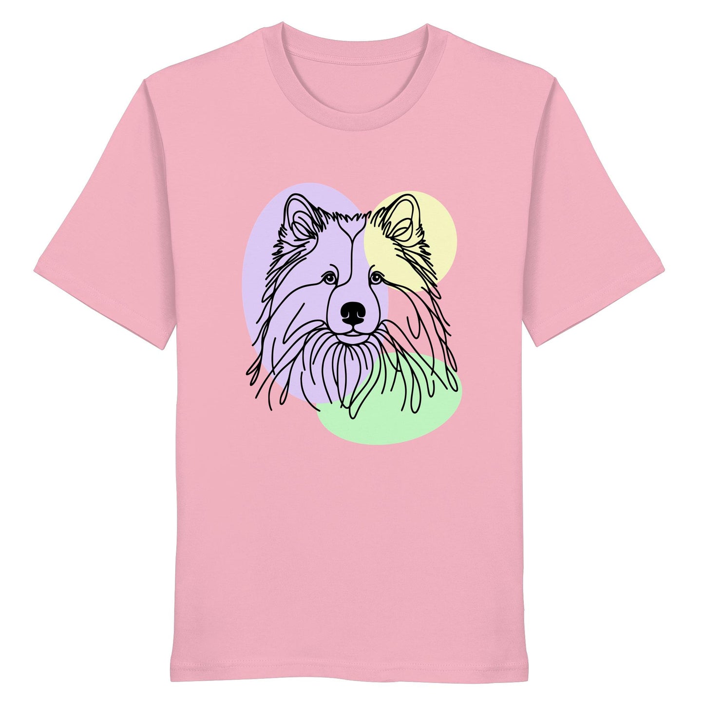 Line Art - Süßer Eurasier - Organic Shirt