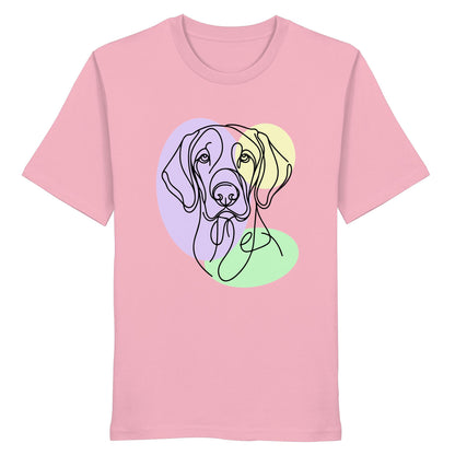 Line Art - Süßer Vizsla - Organic Shirt