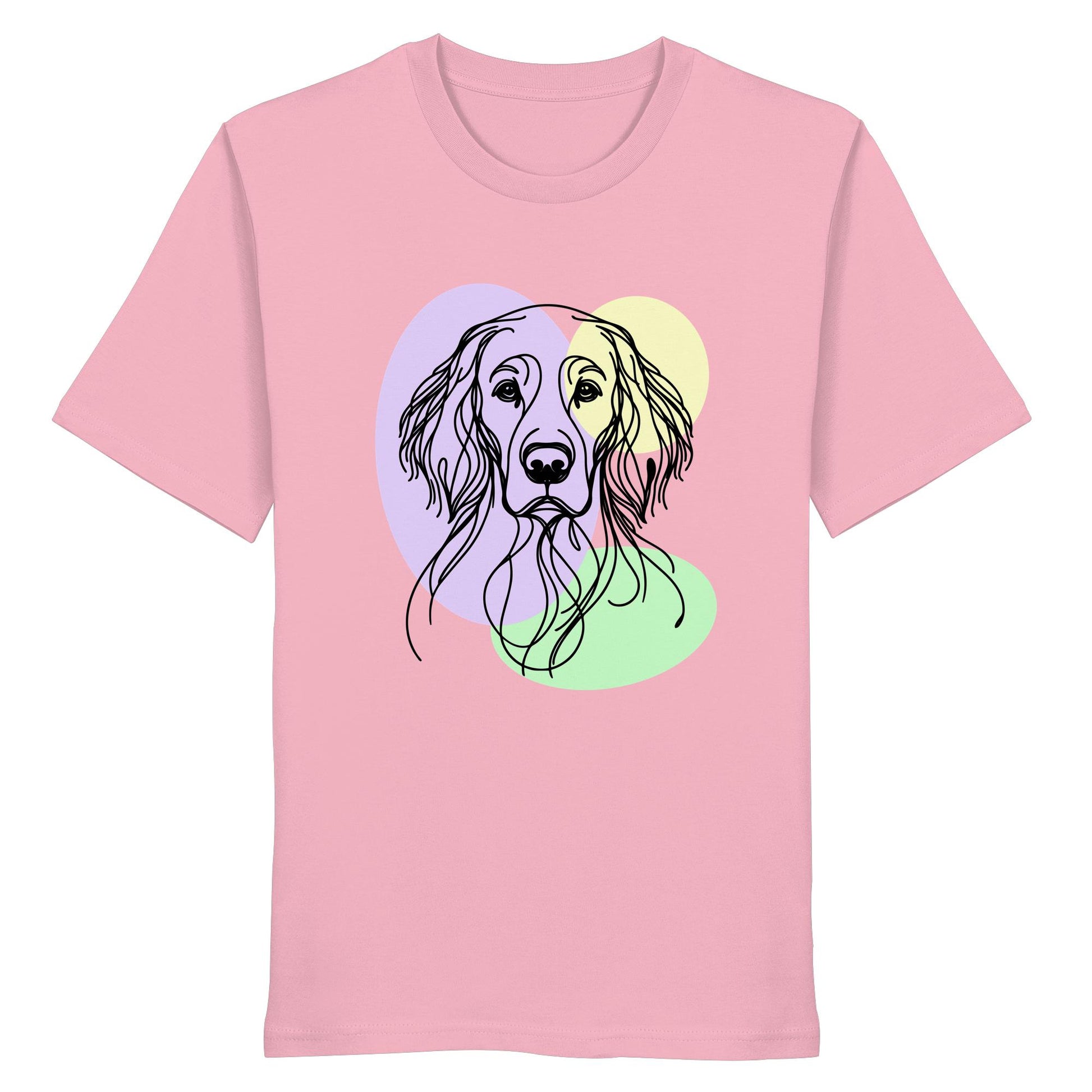 Line Art - Süßer English Setter - Organic Shirt
