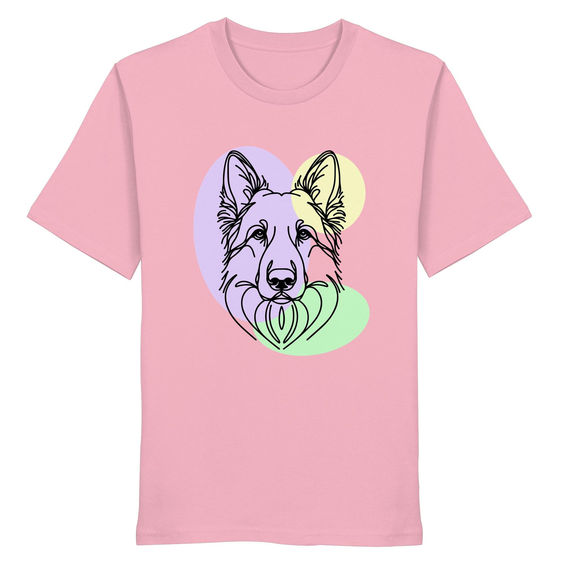 Line Art - Schäferhund - Organic Shirt