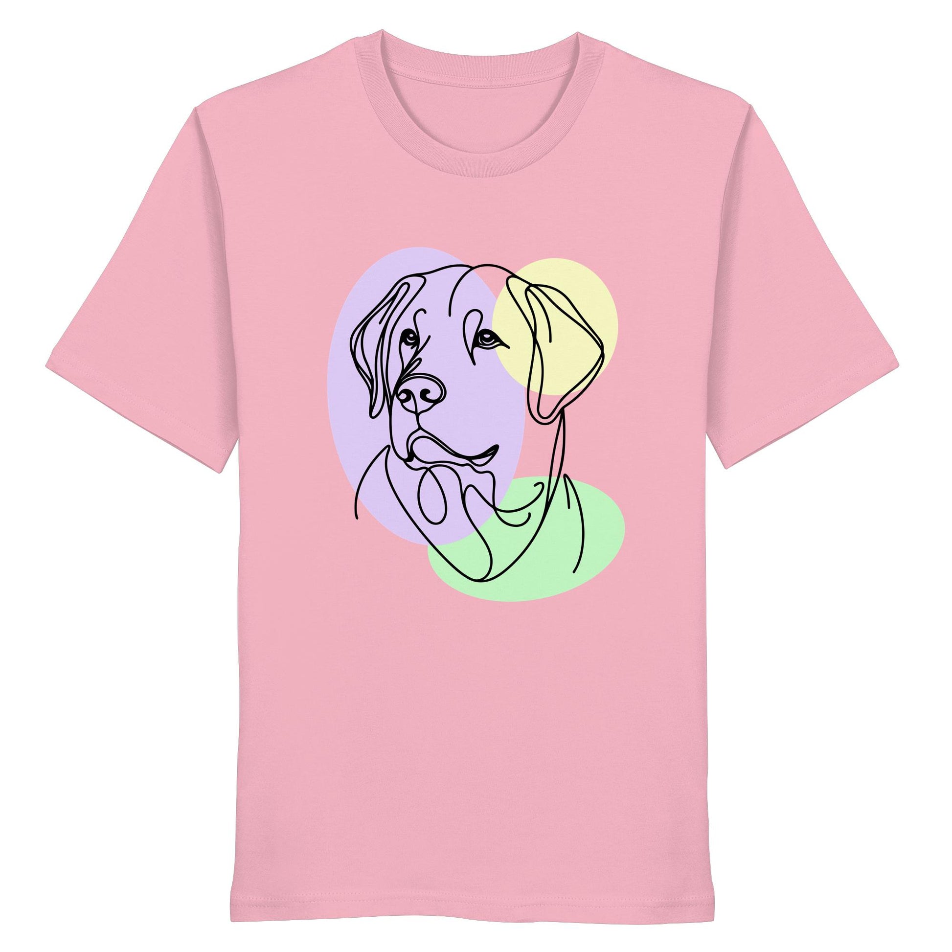 Line Art - Süßer Labrador - Organic Shirt