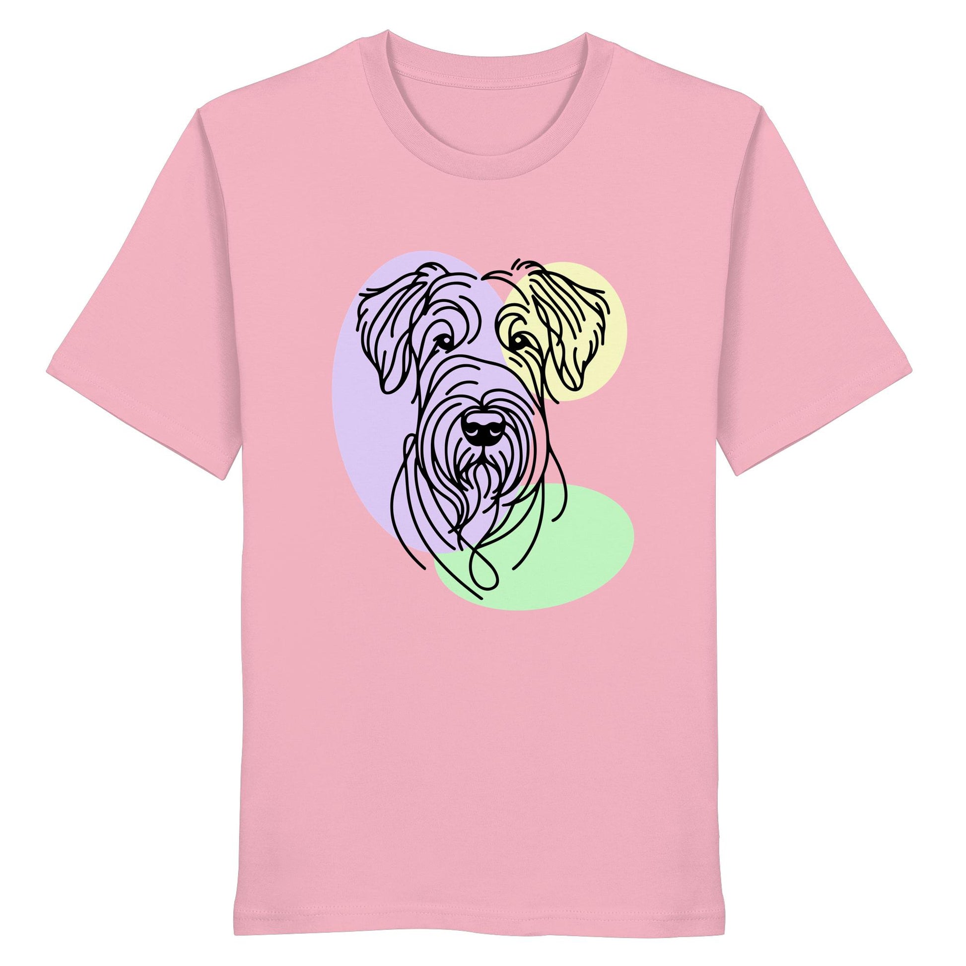 Line Art - Süßer Irish Terrier - Organic Shirt