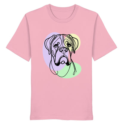 Line Art - Süßer Boxer - Organic Shirt