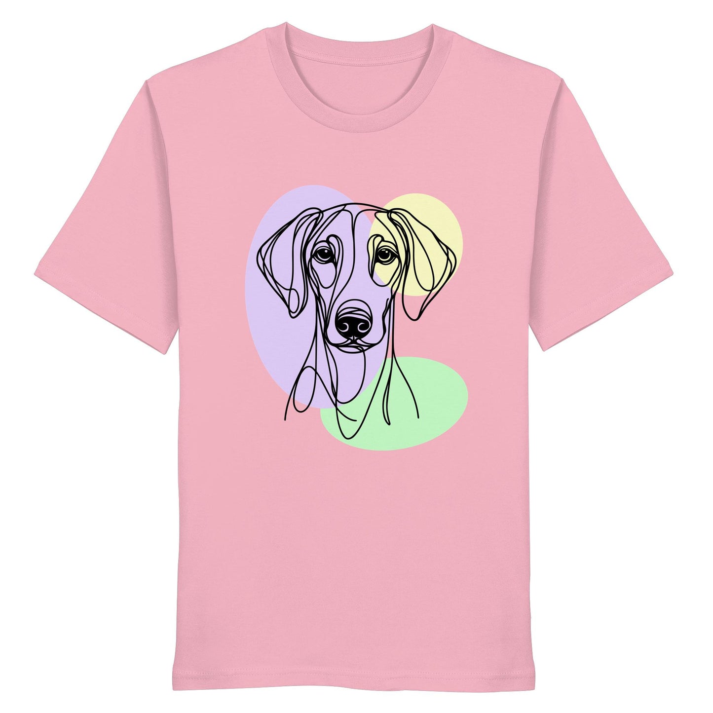 Line Art - Süßer Dobermann - Organic Shirt
