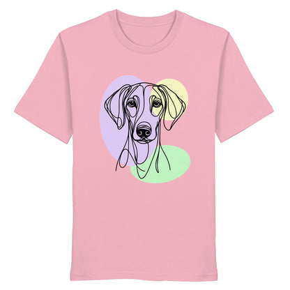 Line Art - Süßer Dobermann - Organic Shirt