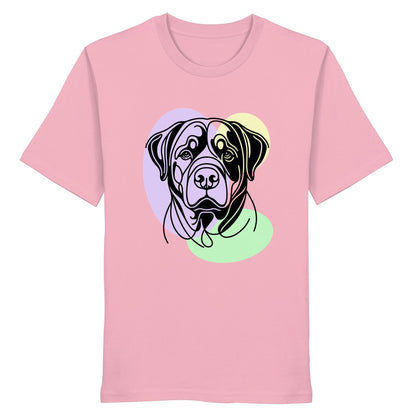 Line Art - Süßer Rottweiler - Organic Shirt