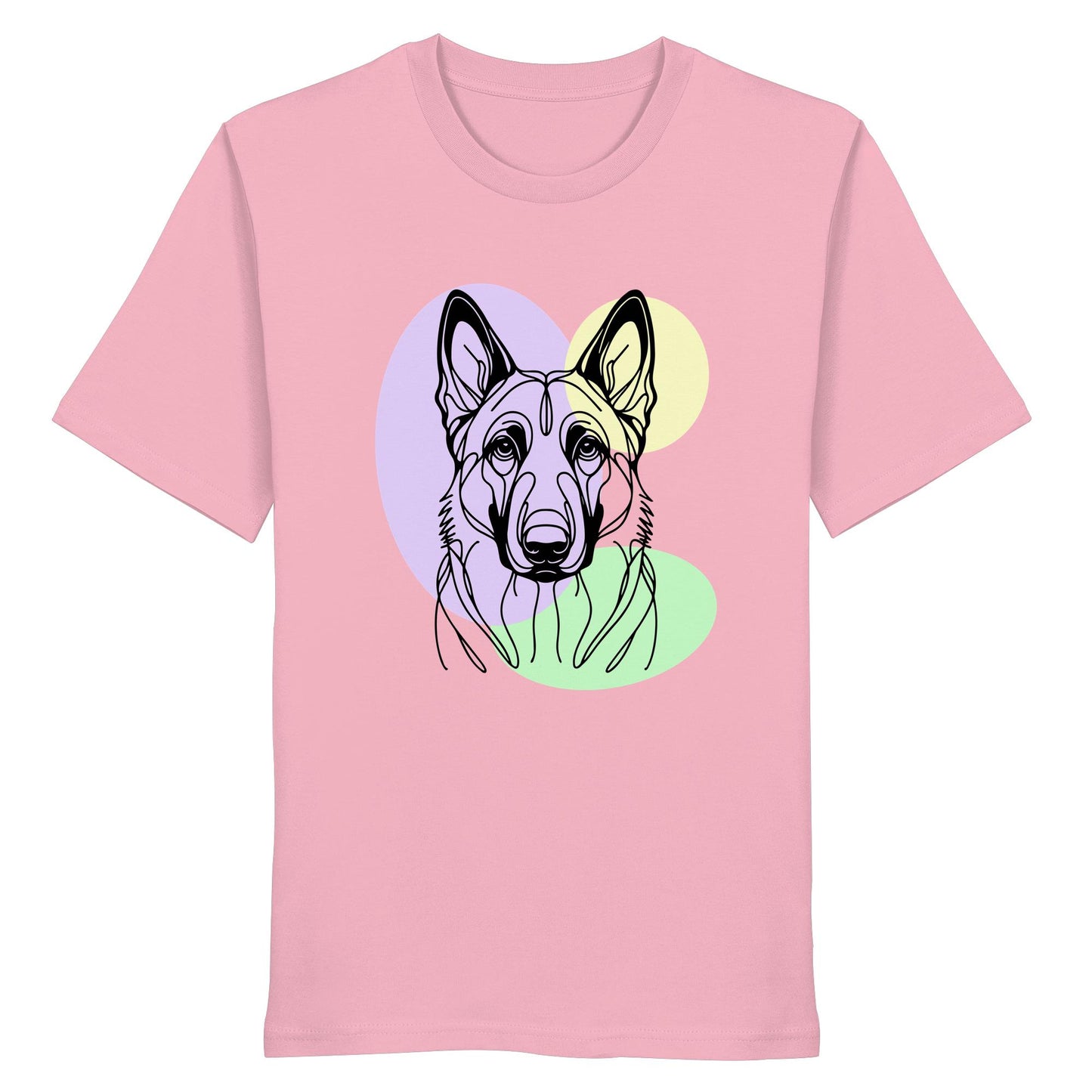 Line Art - Süßer Malinois - Organic Shirt