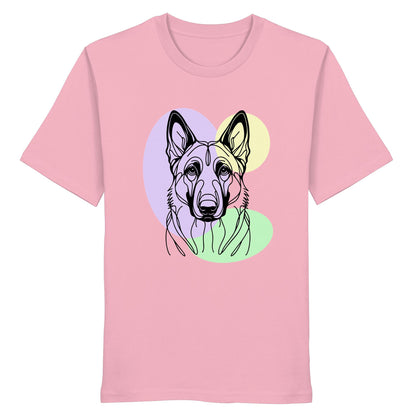 Line Art - Süßer Malinois - Organic Shirt