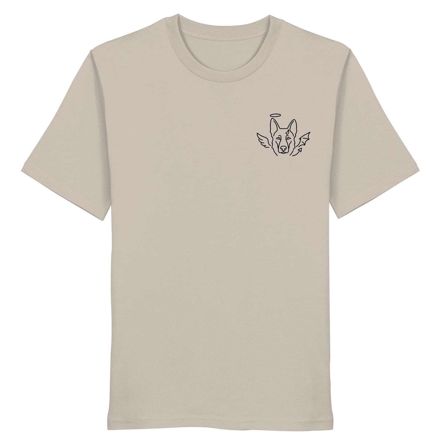 Halo & Horns - Deutscher Schäferhund - Organic Shirt