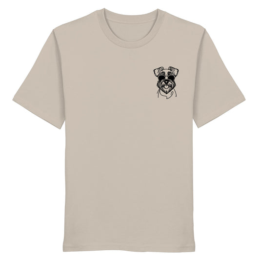 Line Art - Cooler Schnauzer - Organic Shirt