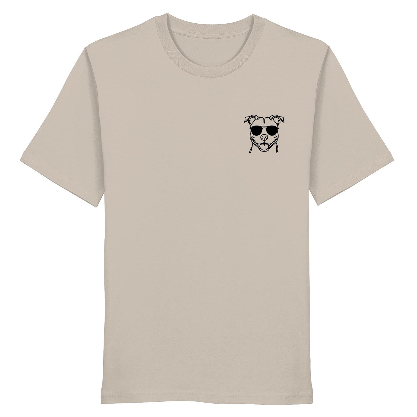 Line Art - Cooler American Staffordshire Terrier - Organic Shirt
