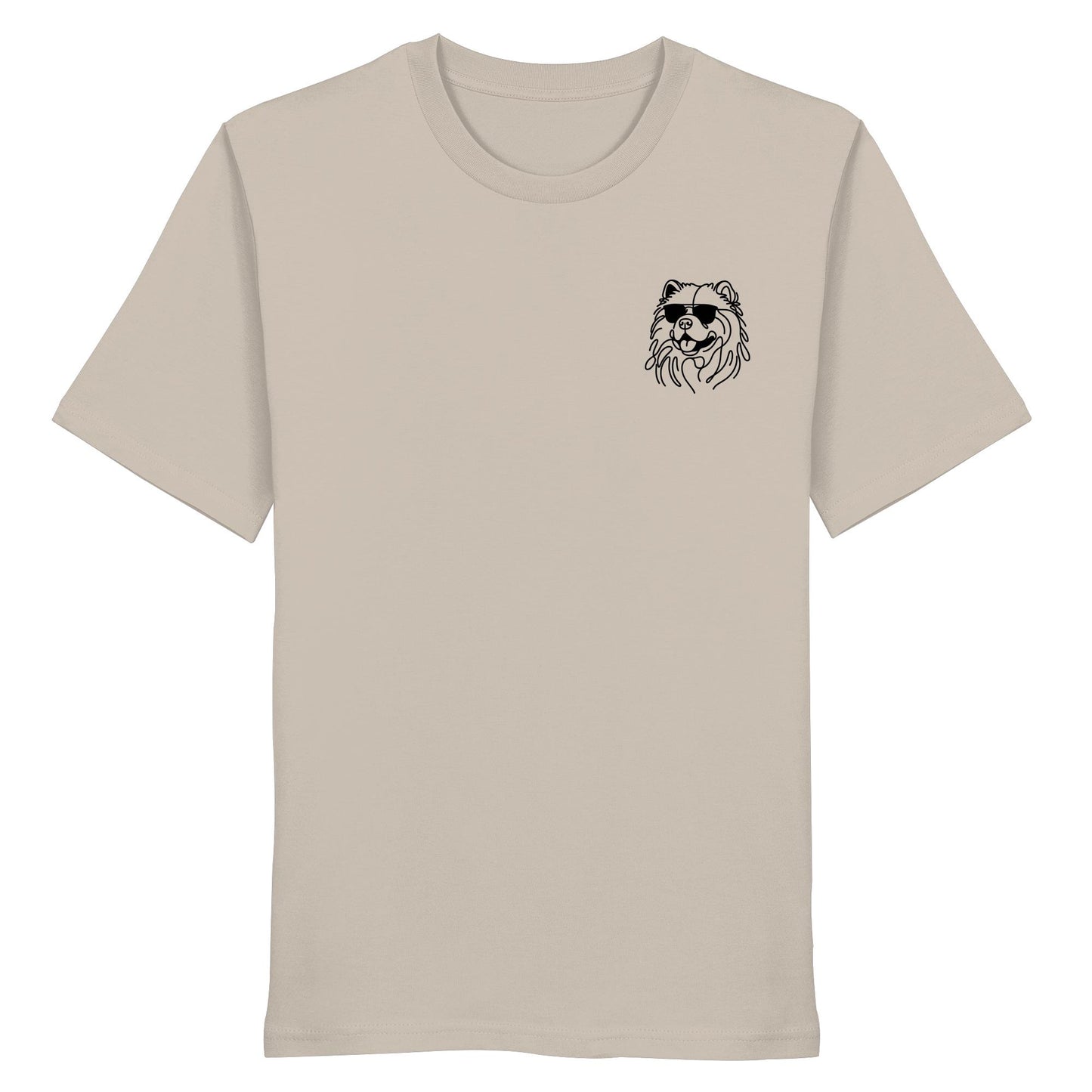 Line Art - Cooler Chow Chow - Organic Shirt