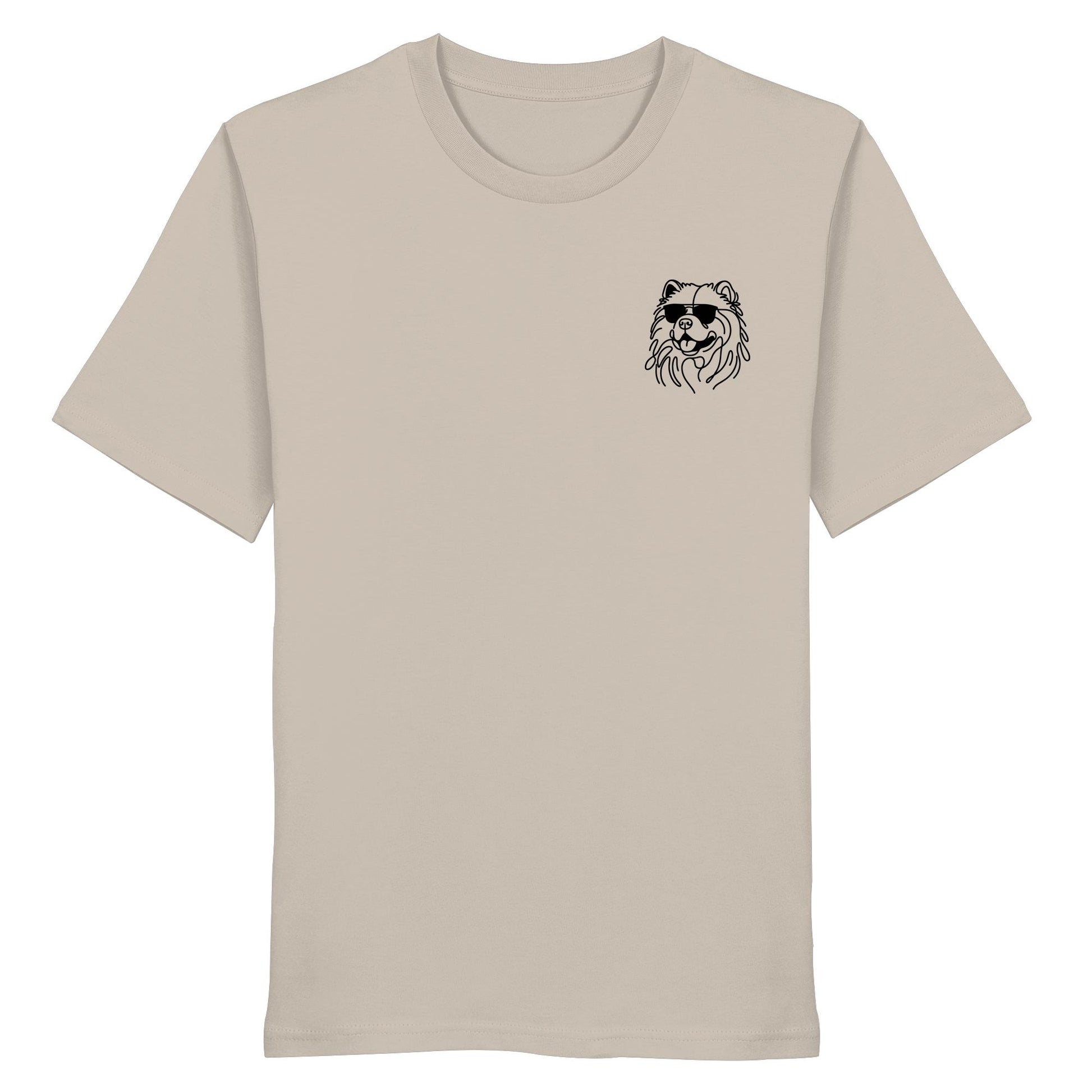 Line Art - Cooler Chow Chow - Organic Shirt