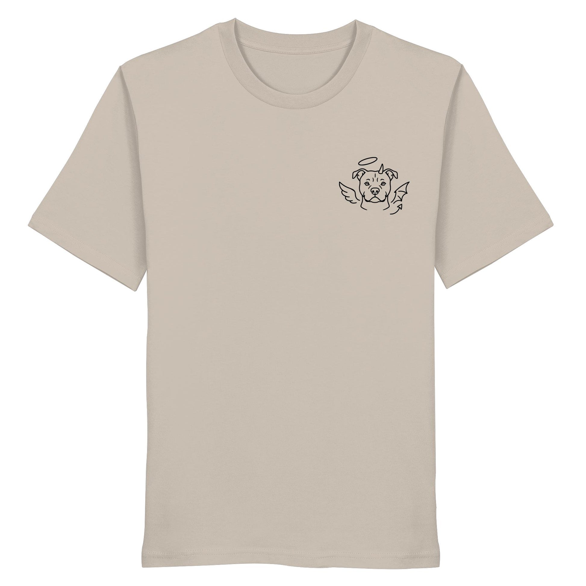 Halo & Horns - Staffordshire Bullterrier - Organic Shirt