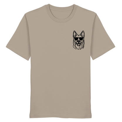 Line Art - Cooler Holländischer Schäferhund - Organic Shirt