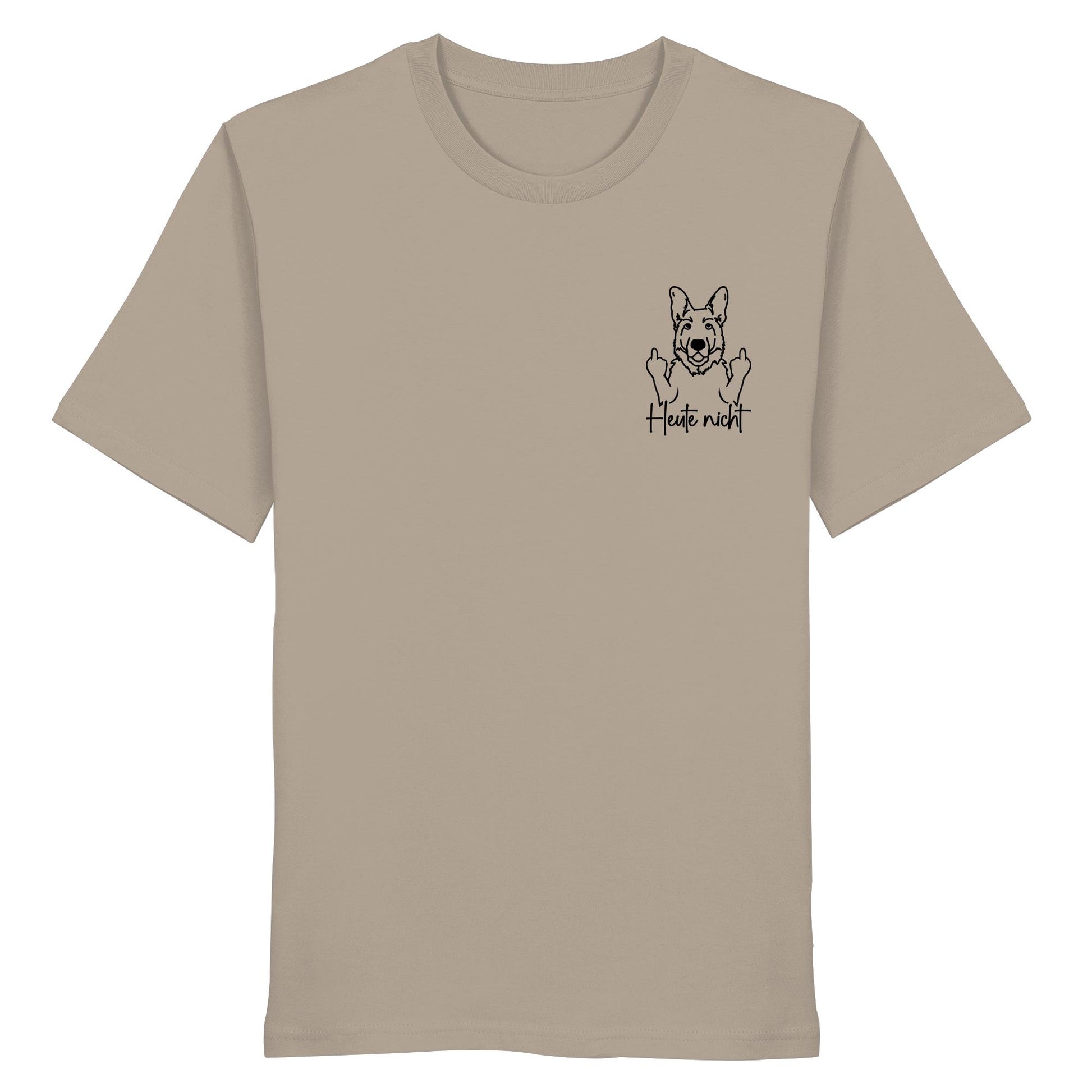 Heute nicht - Deutscher Schäferhund - Organic Shirt