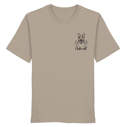 Heute nicht - Deutscher Schäferhund - Organic Shirt