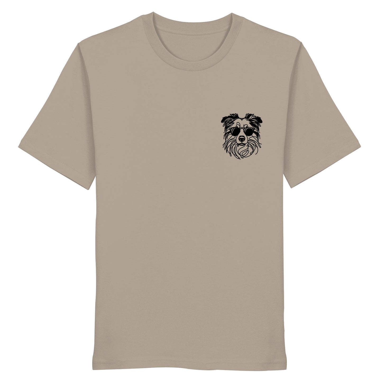 Line Art - Cooler Australian Shepherd - Organic Shirt