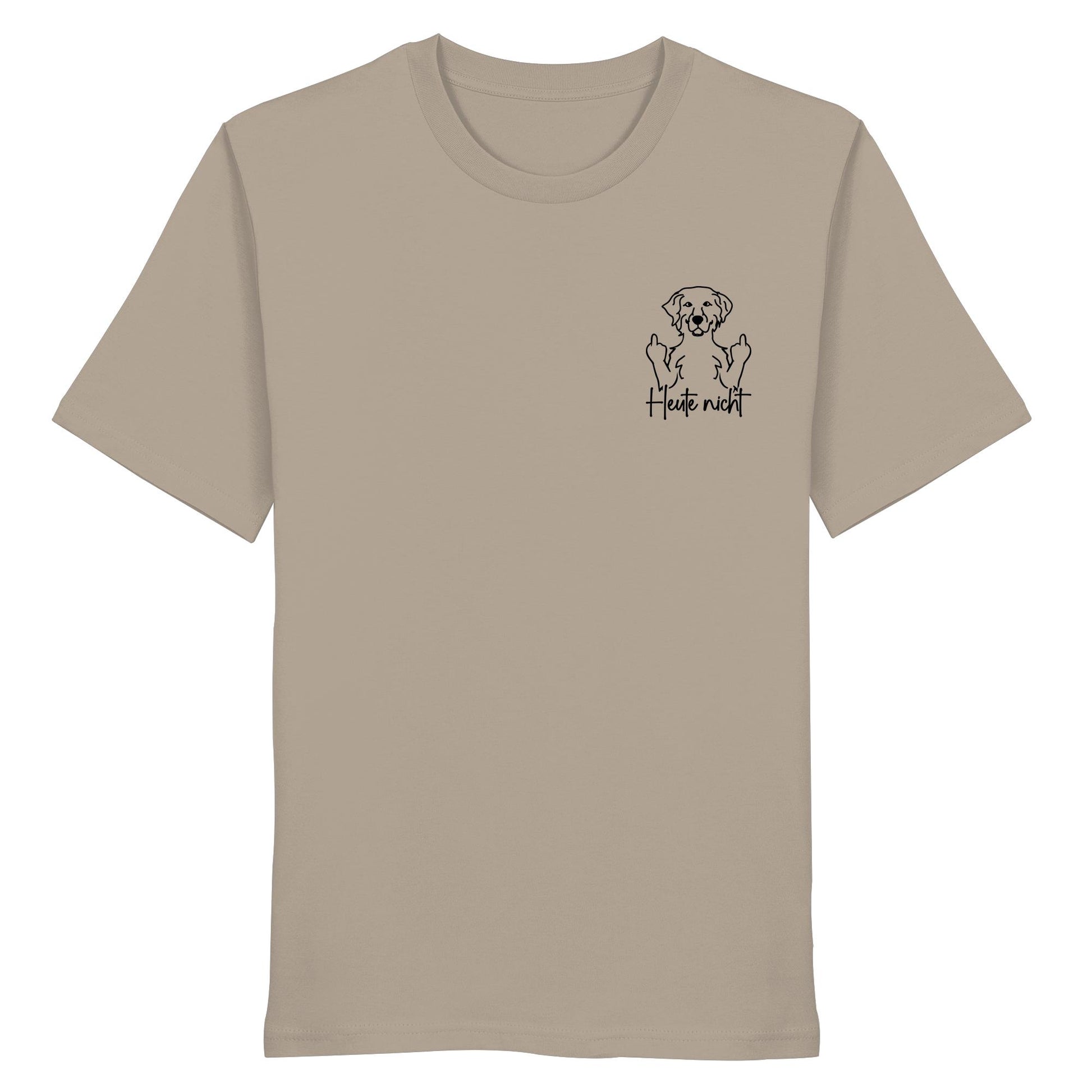 Heute nicht - Golden Retriever - Organic Shirt