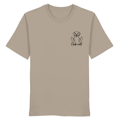 Heute nicht - Golden Retriever - Organic Shirt