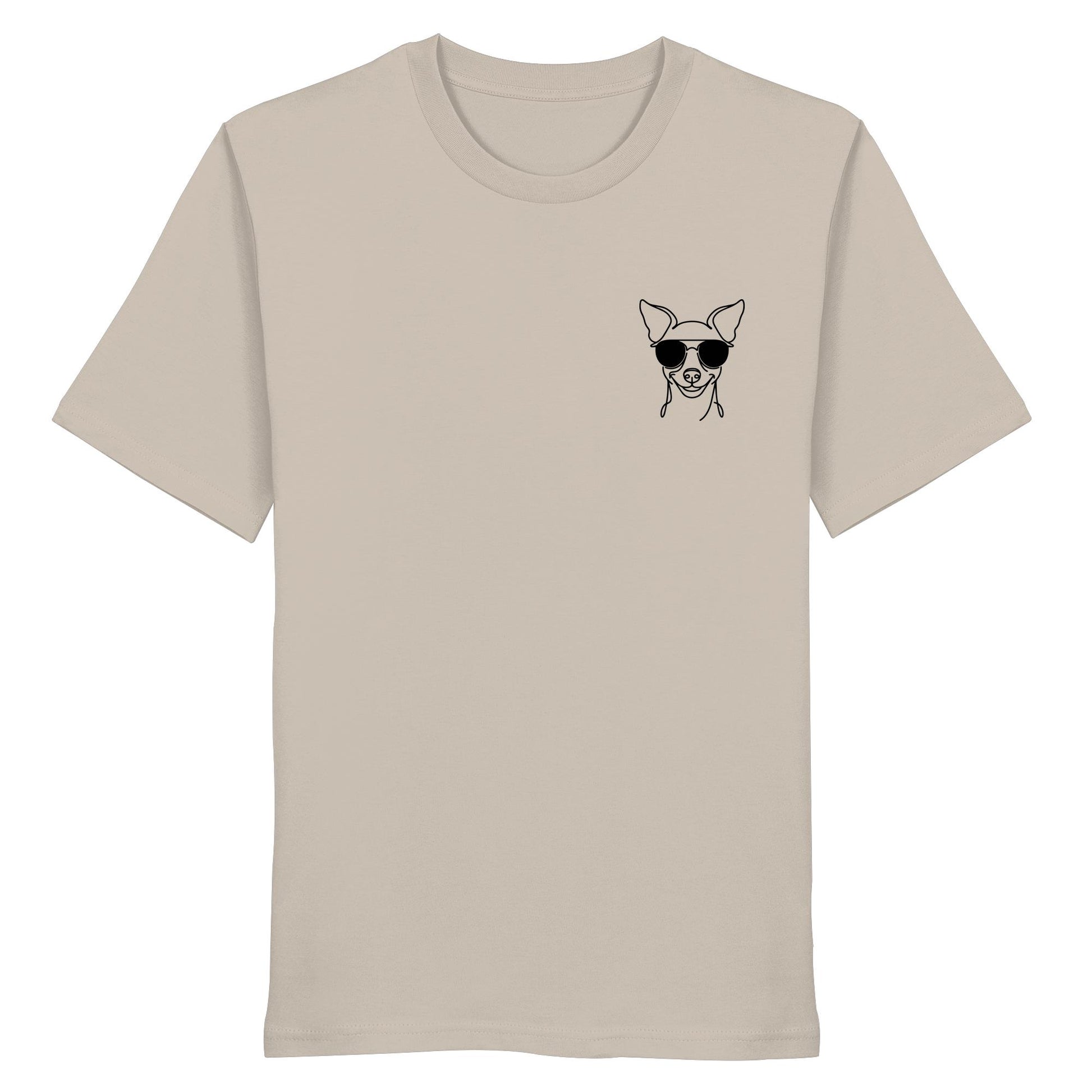 Line Art - Cooler Zwergpinscher - Organic Shirt