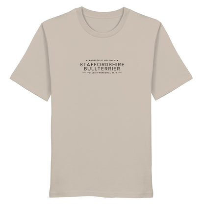 Vollzeit-Personal - Staffordshire Bullterrier - Organic Shirt