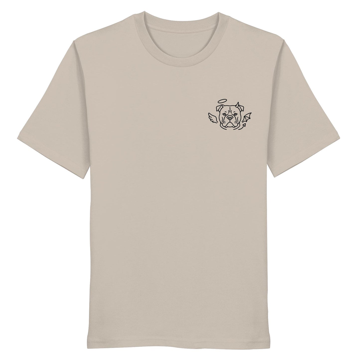Halo & Horns - American Bully - Organic Shirt