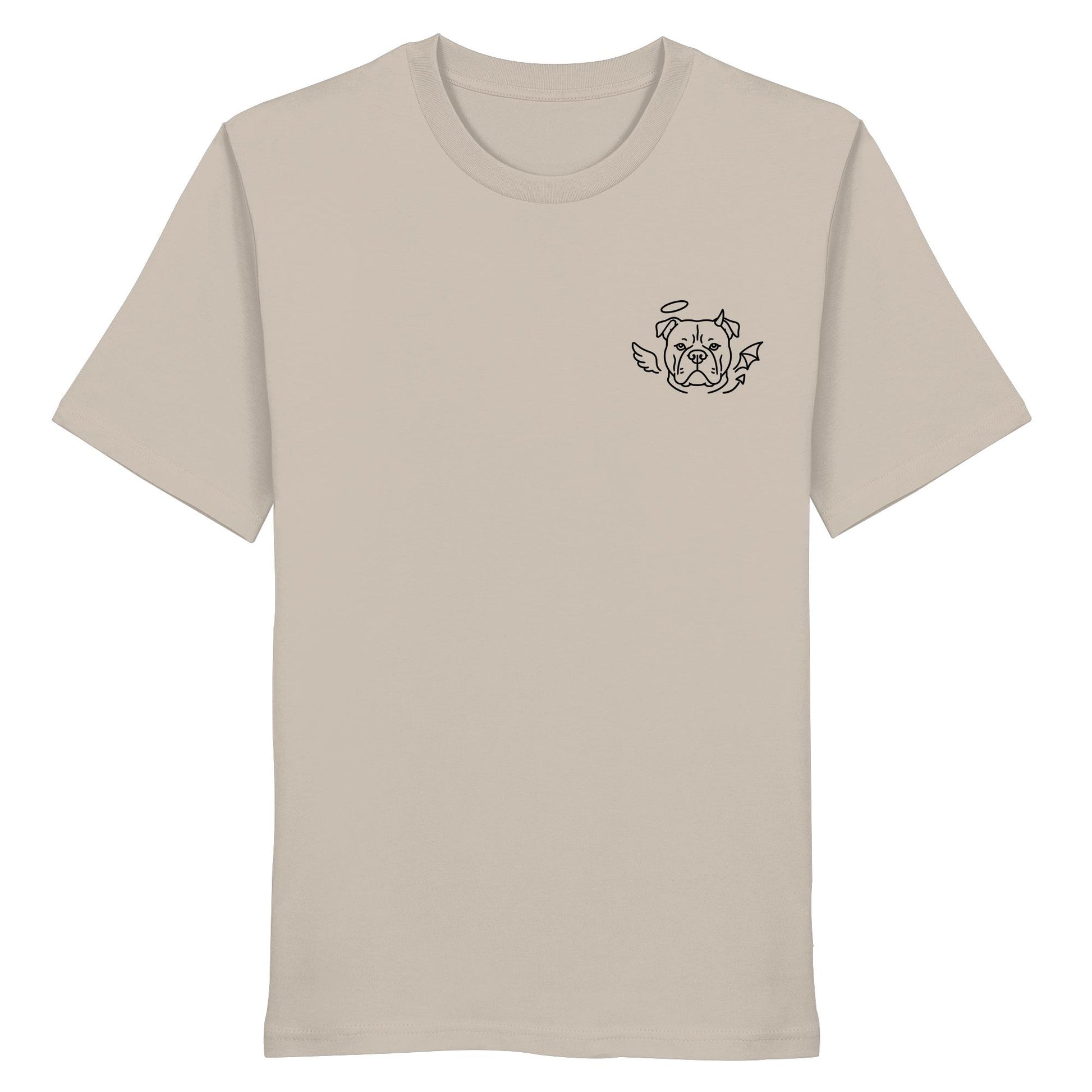 Halo & Horns - American Bully - Organic Shirt
