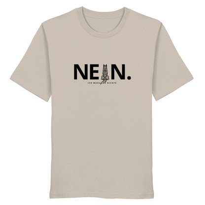 Nein. Ich muss gar nichts. - Holländischer Schäferhund (langhaar) - Organic Shirt