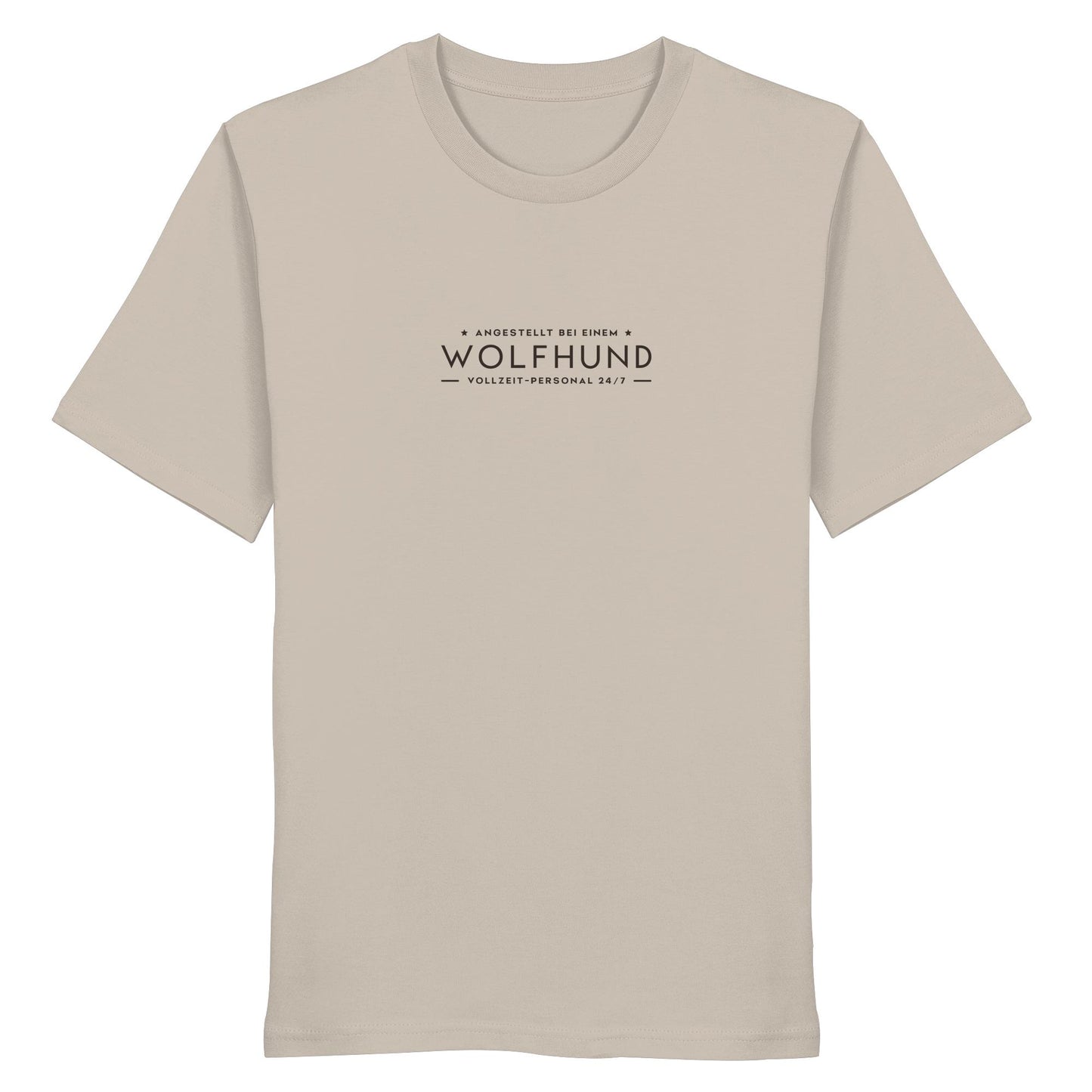 Vollzeit-Personal - Wolfhund - Organic Shirt
