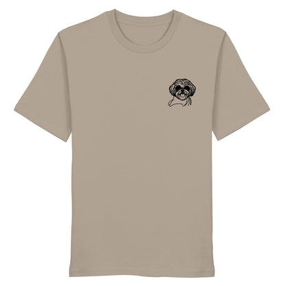 Line Art - Cooler Shih Tzu - Organic Shirt